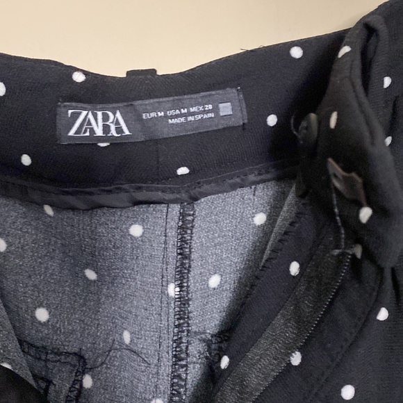 ZARA Polka Dot Blazer and Pants Set - Picture 13 of 16